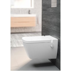 TECE Toilet Seat with Lid, Soft-Close - White