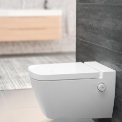 TECE Toilet Seat with Lid, Soft-Close - White